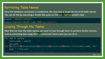 Extracting Data from SQL Server Using pyodbc