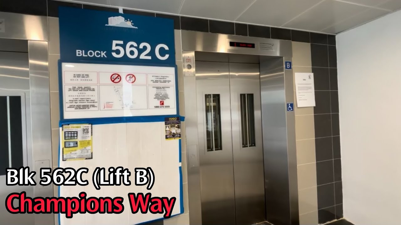 Blk 562C Champions Way - 2024 Mitsubishi Elevator [Lift B] - YouTube
