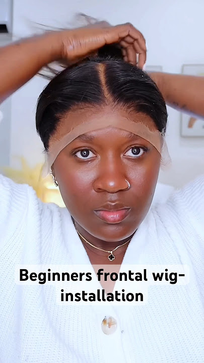 Beginners Frontal wig installation / How to install a wig as a beginner
