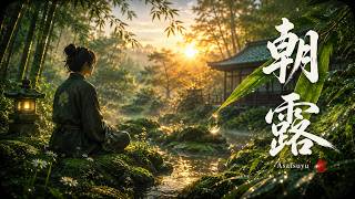 朝露 (Asatsuyu) | Morning Dew 💧 Soft Japanese Zen Music for Relaxation, Deeply Sleeping
