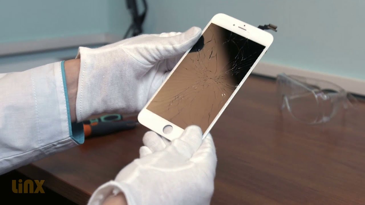 Замена стекла iPhone - YouTube
