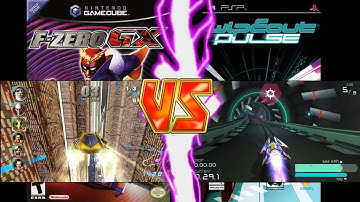 F Zero GX Vs WipEout Pulse - Aeropolis Dragon Slope/Fort Gale Black