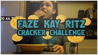FaZe Kay - Ritz Cracker Challenge! (Re: Gwidt)