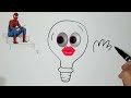 How to draw lights for kids /learn to draw /drawing for children