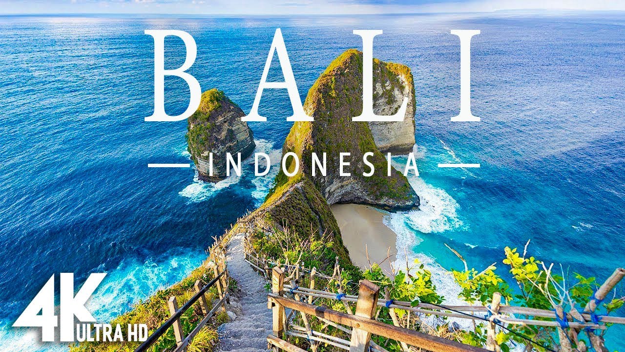 BALI INDONESIA   Relaxing music along with beautiful nature videos  4k Ultra HD 