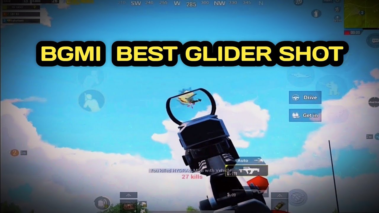 Bgmi Best GamePlay || How to Download Bgm || how to download get bgmi early access || Glider Shots