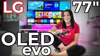 Clipset Videos LG OLED EVO 77G1 |  ¿la MEJOR y más GRANDE de las teles?