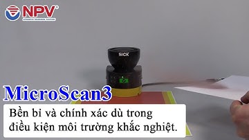 MicroScan3 – Cảm Biến An Toàn Tiên Tiến Với Tầm Bảo Vệ Lên Đến 9m | SICK