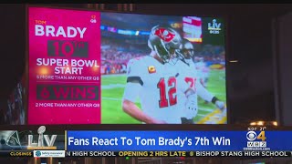 Patriots Fans React To Tom Brady's Super Bowl Win