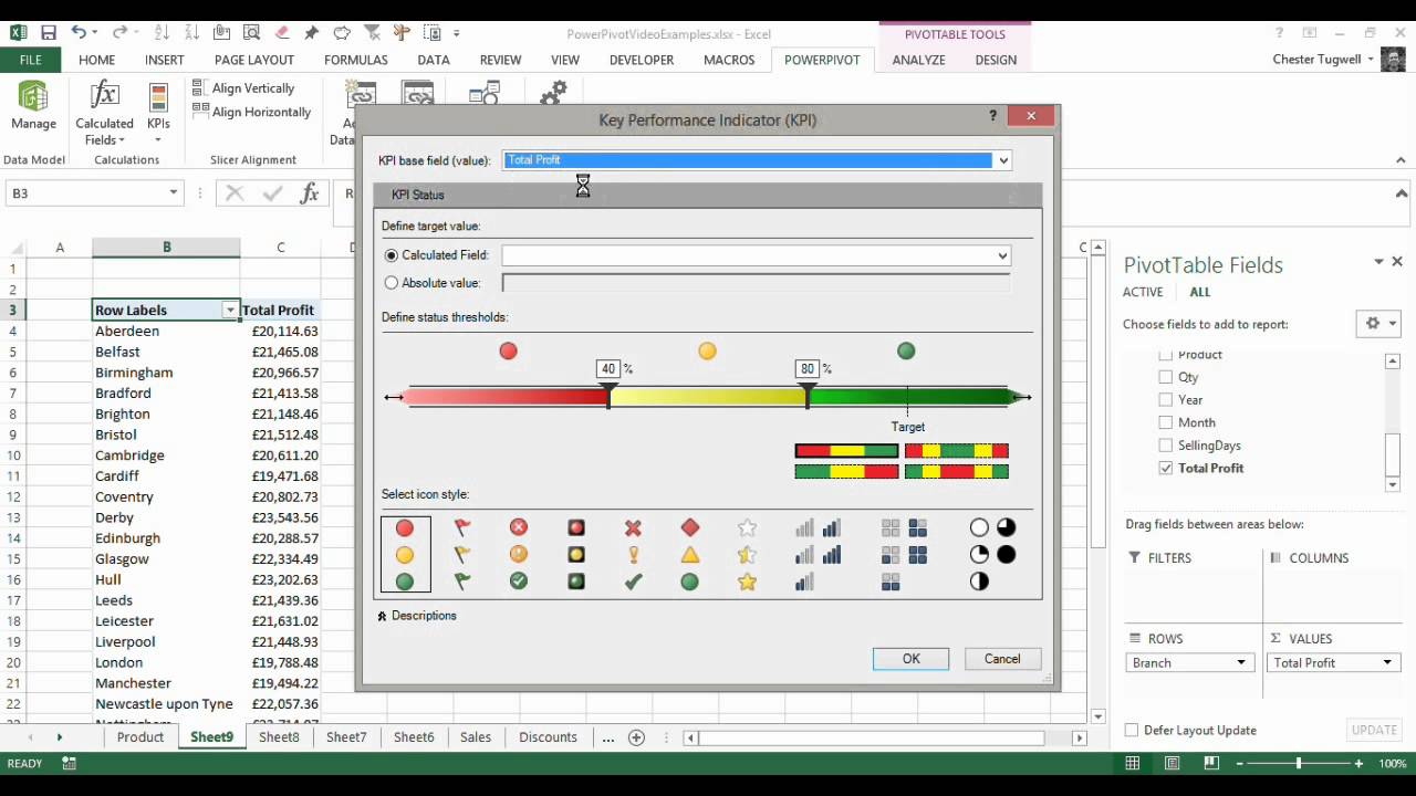 Power View Multiple Charts