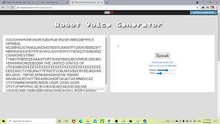 Abusing https://lingojam.com/RobotVoiceGenerator even more