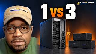 One Big Beautiful Server vs 3 Mini PCs: Which Homelab Makes More Sense