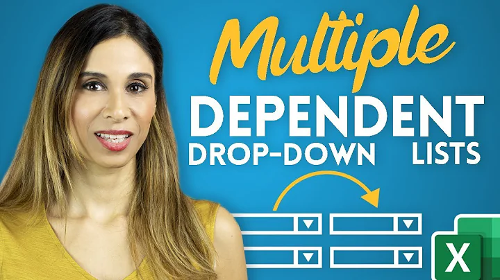 Create Multiple Dependent Drop-Down Lists in Excel (on Every Row)