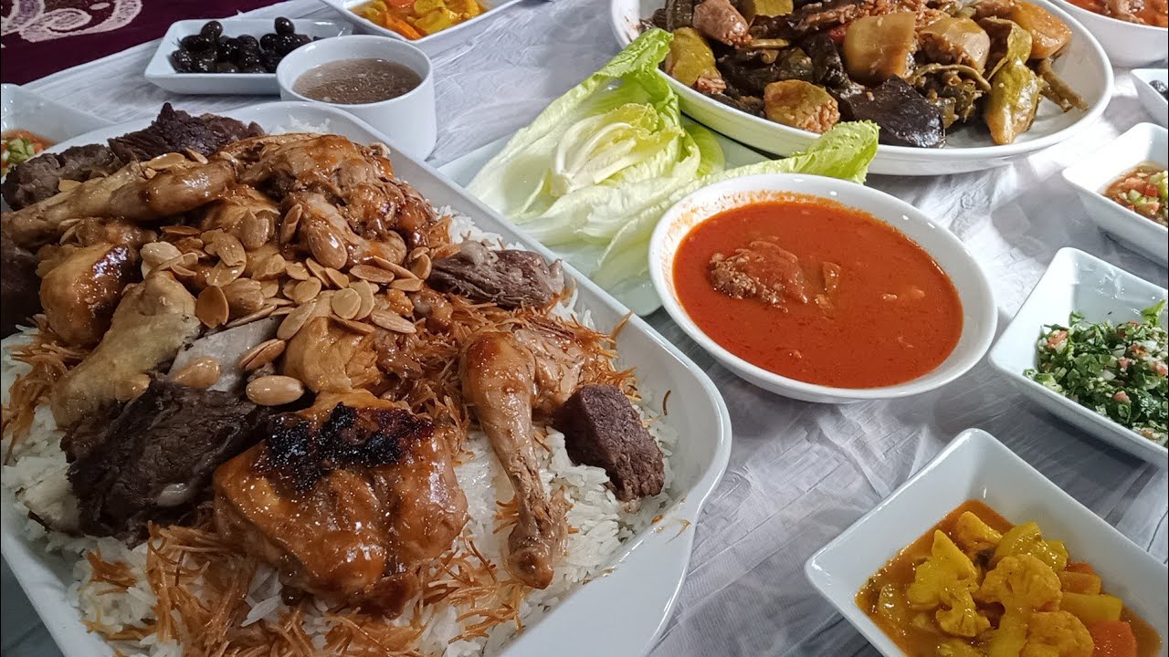 بيت عم اولادي يمنا  تجهيزات مسابقا الحلويات الحشوات 