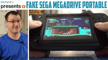 DIY Retro Gaming #Sega #Genesis / #Megadrive Portable on a Budget!