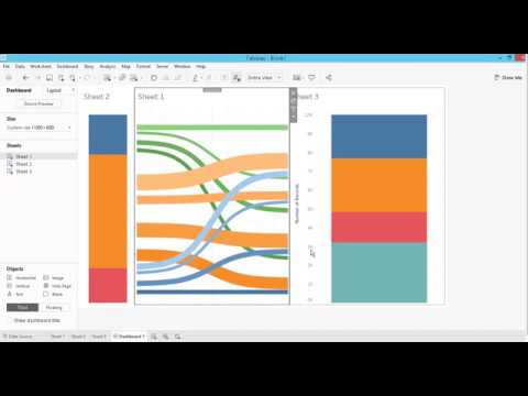 Tableau Sankey Chart