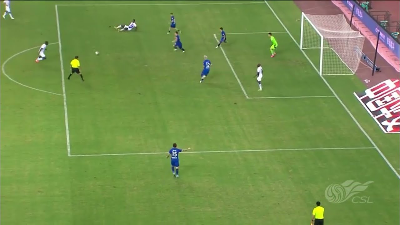 Chinese Super League｜Shanghai Shenhua 2-1 Wuhan Three Towns｜Davidson｜Cephas Malele｜Ibrahim Amadou