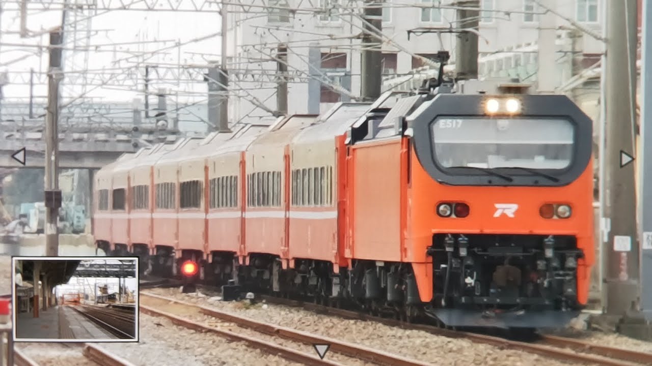 日常小片，510次莒光（E500），彰化加速離站，感謝師傅揮手！TR臺鐵