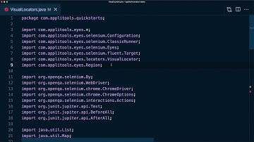 Using Visual Locators Inside Automated Functional Tests with Applitools Eyes