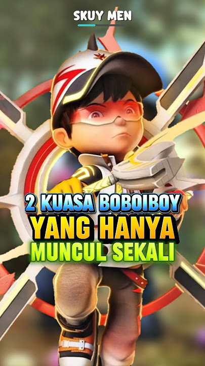 2 kuasa elemental & Fusion boboiboy yang hanya muncul 1 kali #boboiboy