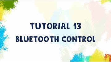 Explore TUAH Mini Robot tutorial #13: Bluetooth Control