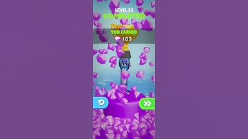 Wacky Run Level 🎉 53 - Gameplay Walkthrough | Android iOS #shorts #trollgamerz kids game baby game