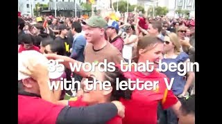 Words That Begin with the Letter V Interesting Words That Start With V