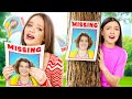 Mi Hermana Está Desaparecida || Chica Desafortunada VS Afortunada VS Mega Afortunada
