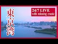 【東京湾ライブカメラ】東京湾の海と空、船と飛行機の往来 24時間ライブ配信中 / Live cam