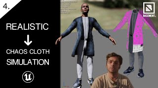 Quick Chaos Cloth Simulation in UE5 Made Easy | Cloth Paint, Pinning Collision, Brush Workflow