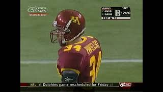 Wisconsin at Minnesota 2005