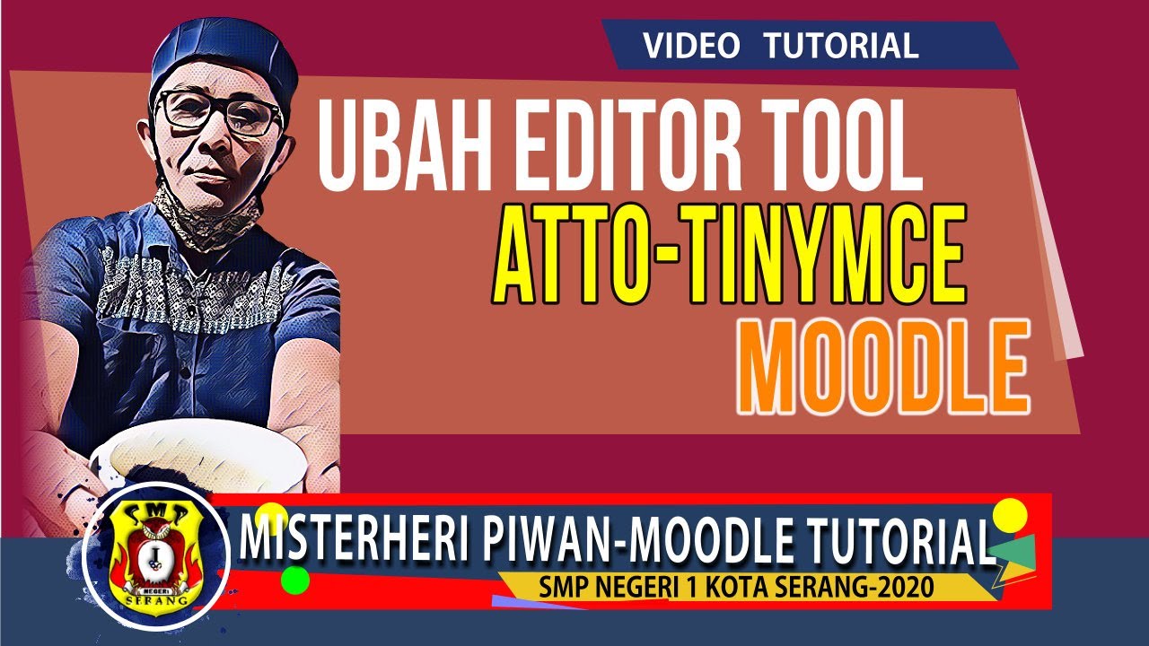Ubah Editor Tools di Moodle (TinyMCE, ATTO) - YouTube