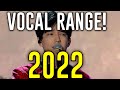 DIMASH KUDAIBERGEN! VOCAL RANGE (2022)