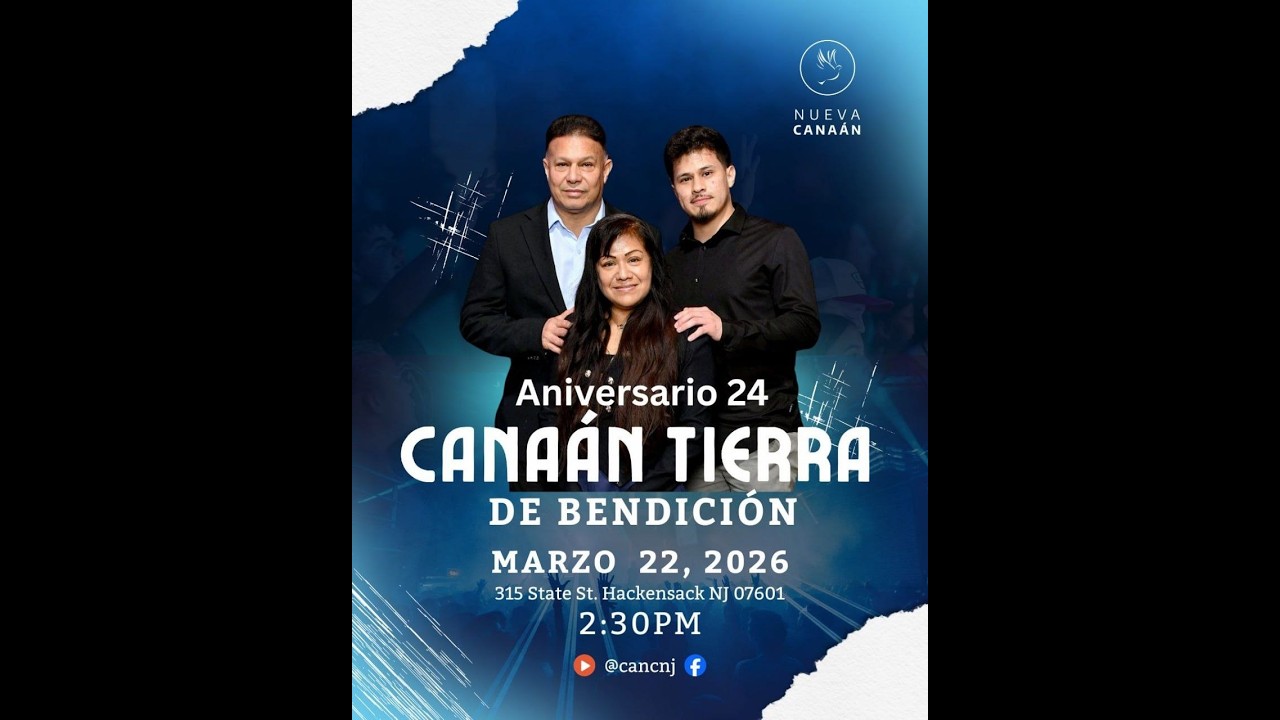 Aniversario 24 - Canaán Tierra De Bendición
