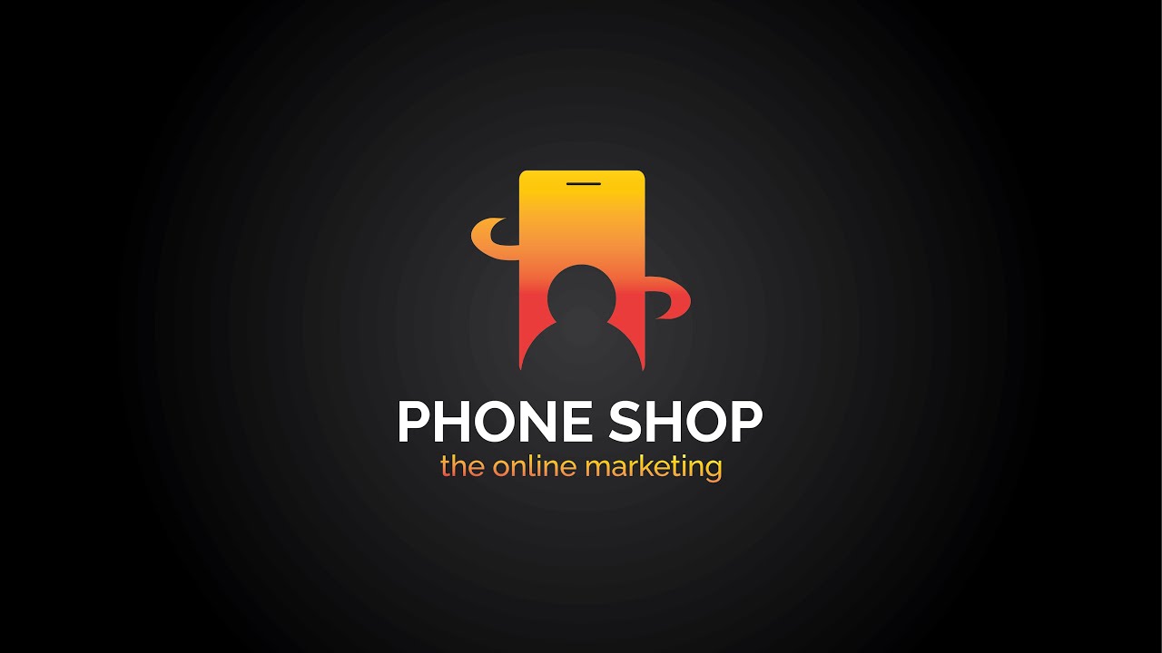MOBILE SHOP LOGO DESIGN // LOGO DESIGN