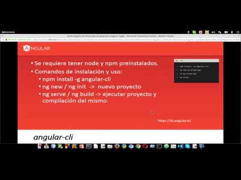 A2cli Angular cli Generador de proyectos Angular 2