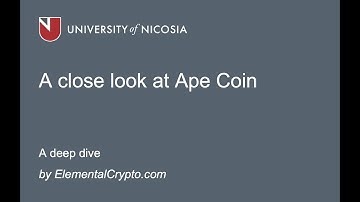 UNIC-Intro to DeFi-Spring 2022-Bonus Session 11: ApeCoin