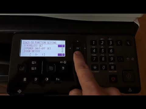 Enable USB Port On SHARP BP 20M22 M24 M28 M31 Series 