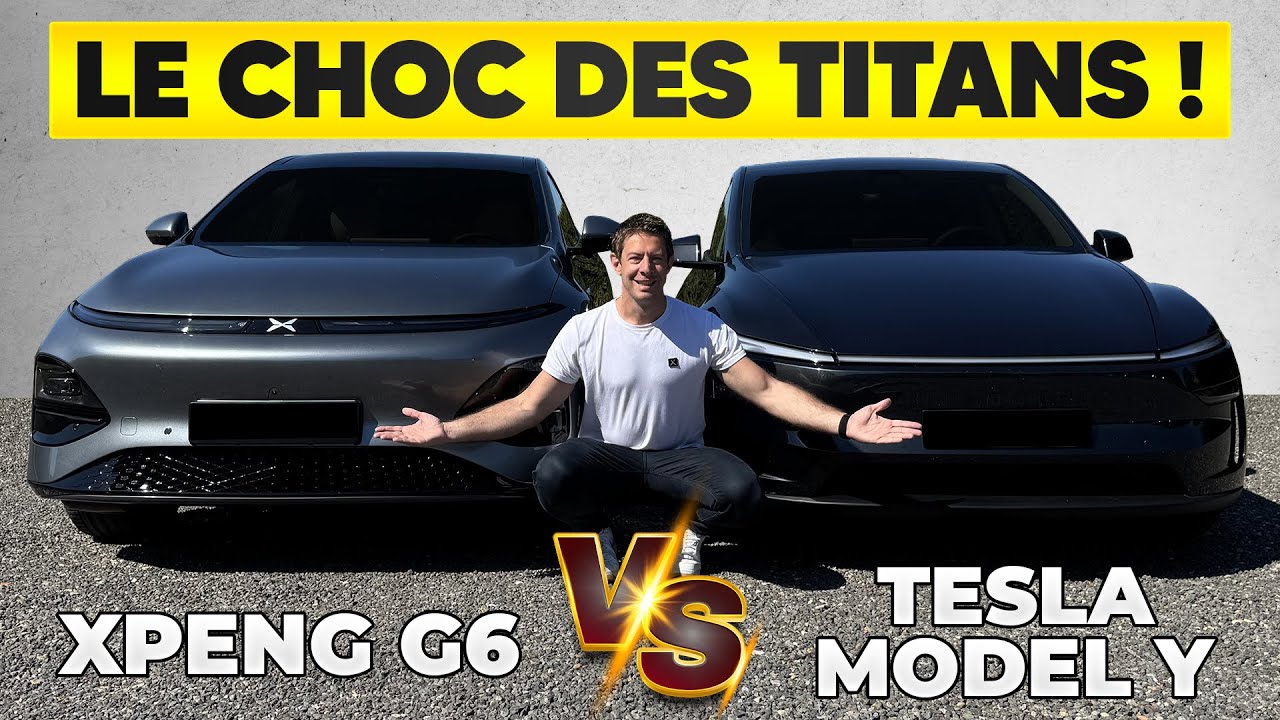 Xpeng G6 VS Tesla Model Y – Le CHOC des TITANS !