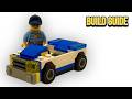 LEGO City 30366 Police Car – Build This Using Your Own Parts (Step-by-Step)
