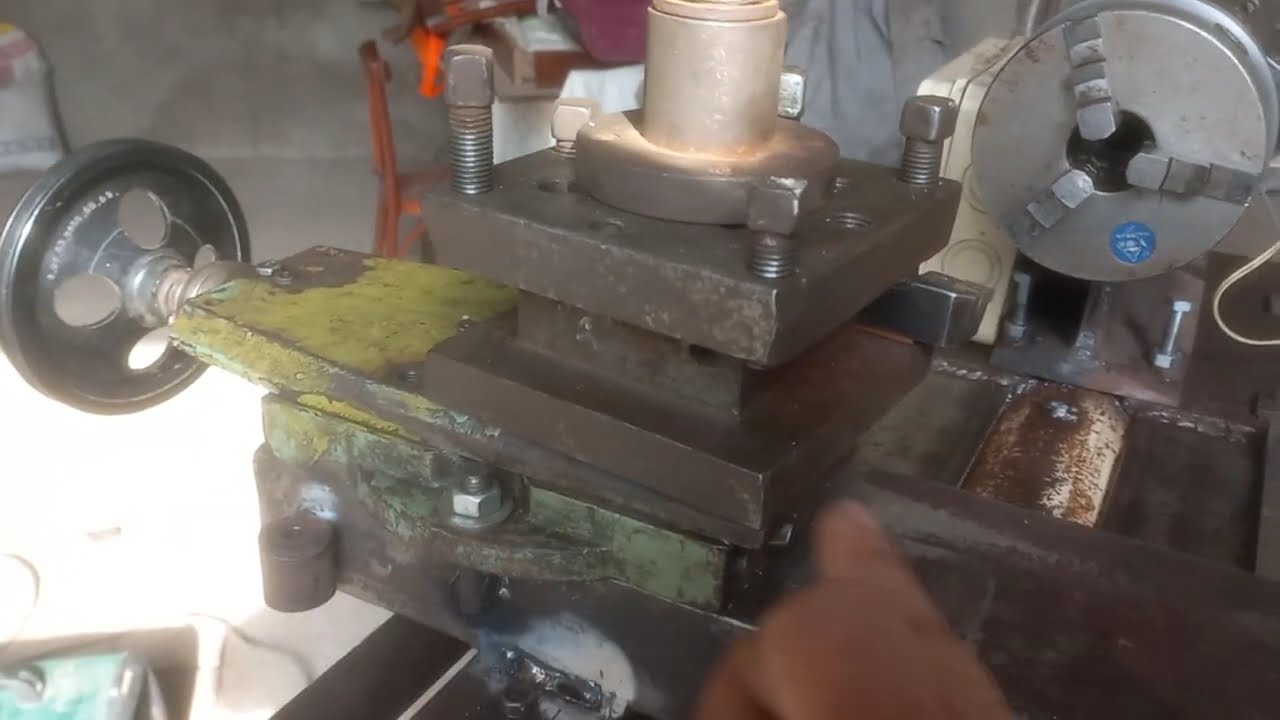 Новый самодельный токарный станок по металлу !                 Homemade Lathe machine