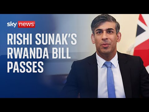 MPs vote in favour of Sunak’s Rwanda policy