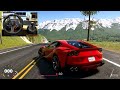 The crew 2  douest en est ferrari 458 spciale volant logitech g29