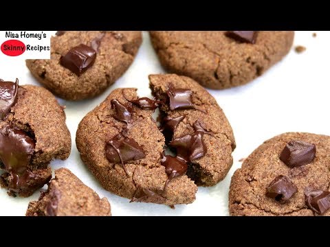 Ragi Chocolate Chip Cookies - Gluten-free Ragi Cookies Recipe - Millet Recipes | Skinny Recipes