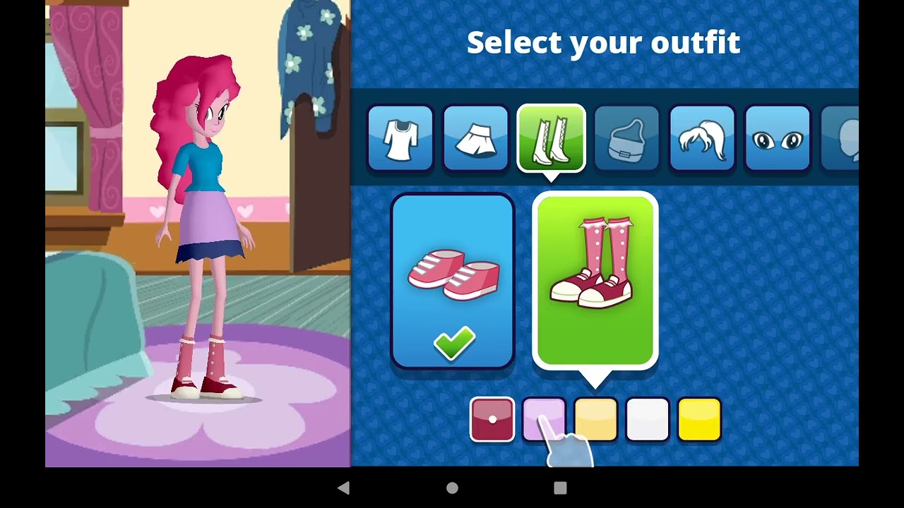 playing the mlp game that's considered LOST MEDIA😬😬😬