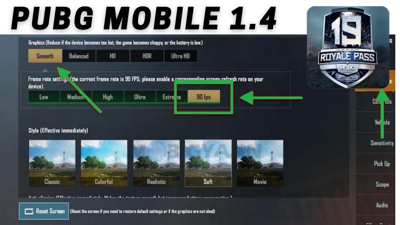 1.4 PUBG 90FPS CONFIG | ENABLE 90FPS WITH ULTRA HD 4K GRAPICS PUBG MOBILE