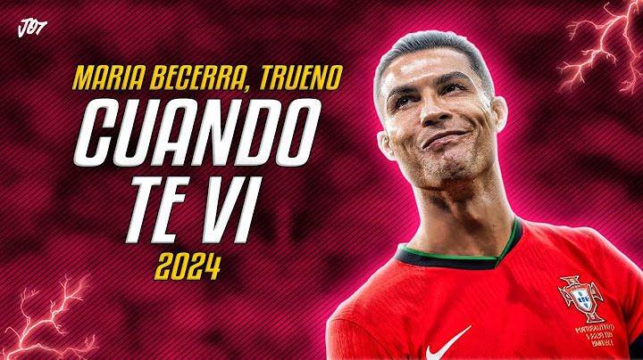 Cristiano Ronaldo ● Cuando Te Vi | Maria Becerra, Trueno, Big One - CROSSOVER #5 ᴴᴰ