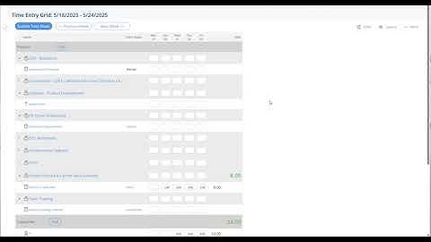 How and Why Tasks Appear on the Time Entry Grid