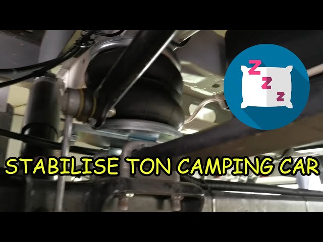 Comment bien stabiliser ton camping car #camping car #camion aménagé 