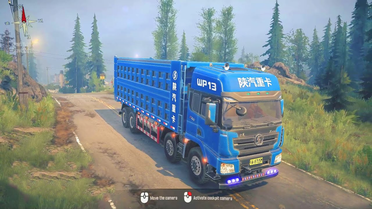 Overload Truck MudRunner MingFeng X3000 | Chandra Gameplay - YouTube